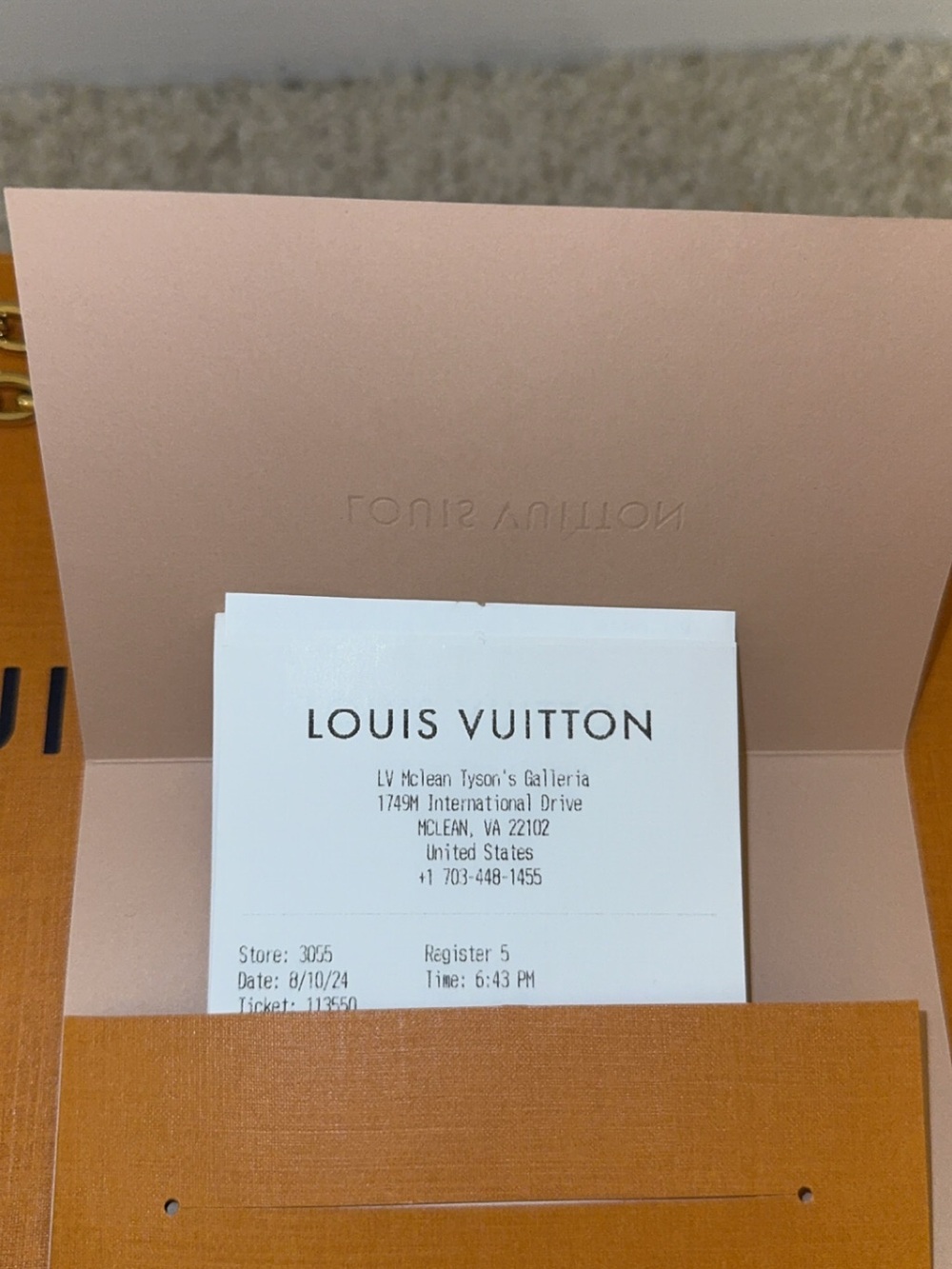 Louis Vuitton Ivy Wallet On Chain Trianon Gray M12778 - Picture 5 of 16